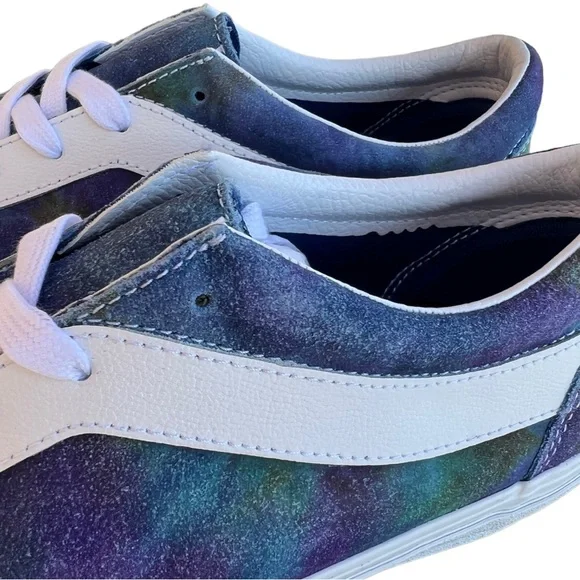 VANS bold ni tie dye suede sneakers NWT sz mens 9 sz woman’s 10.5!! - Picture 12 of 15